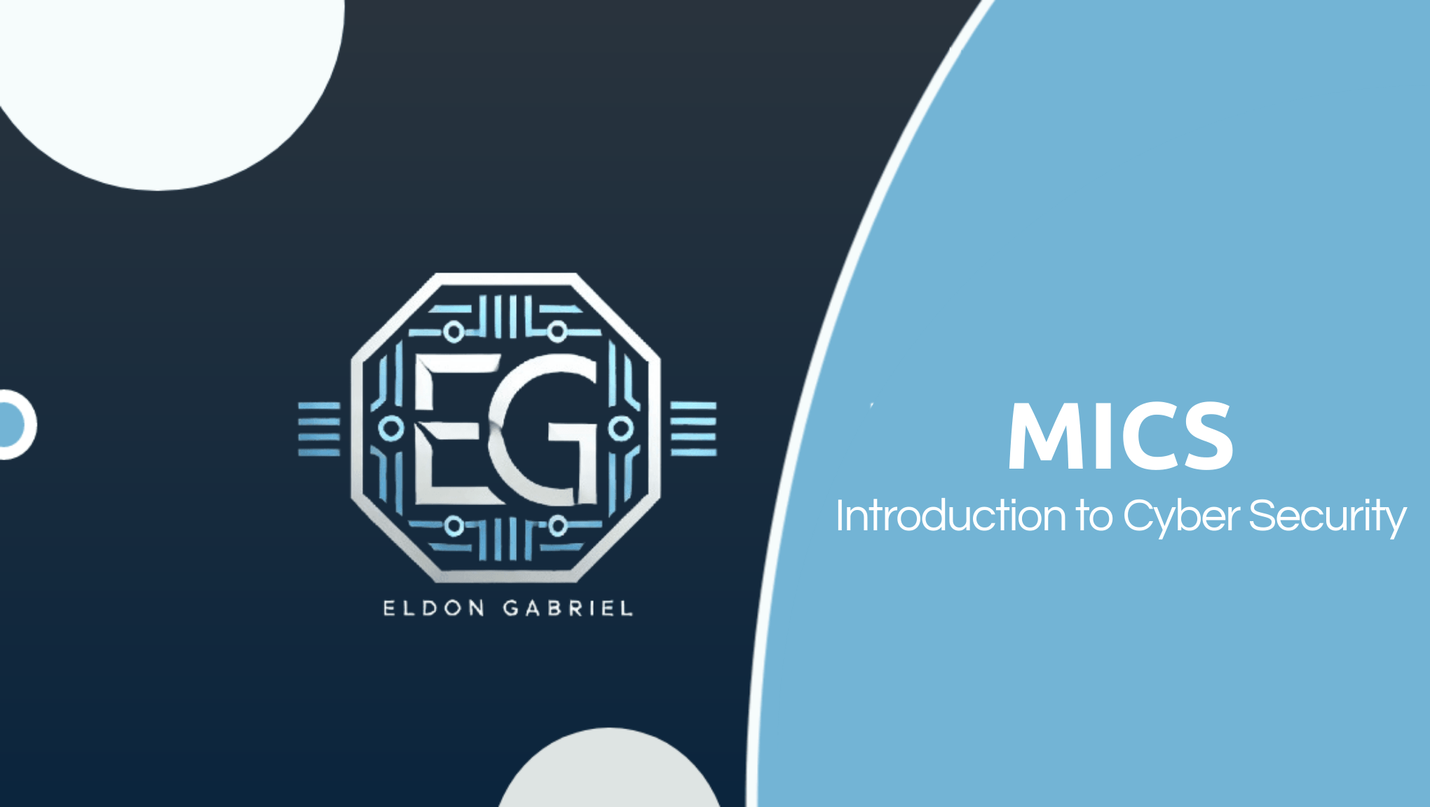 Introduction to Cyber Security