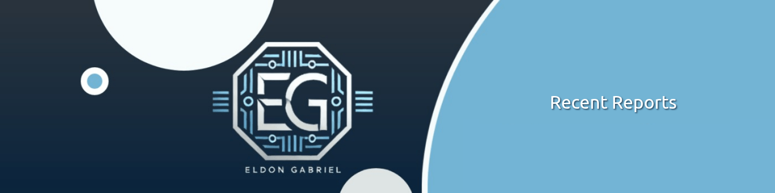 Recent Reports Banner