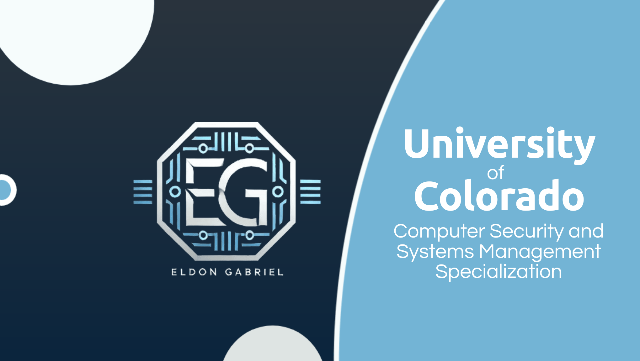 University of Colorado Computer Security and Systems Management Specialization