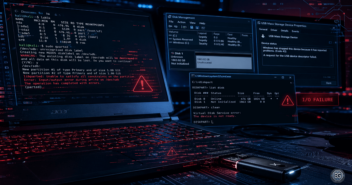 REPORT – Hardware Integrity Investigation: 2TB USB I/O Failure – v1.0.0