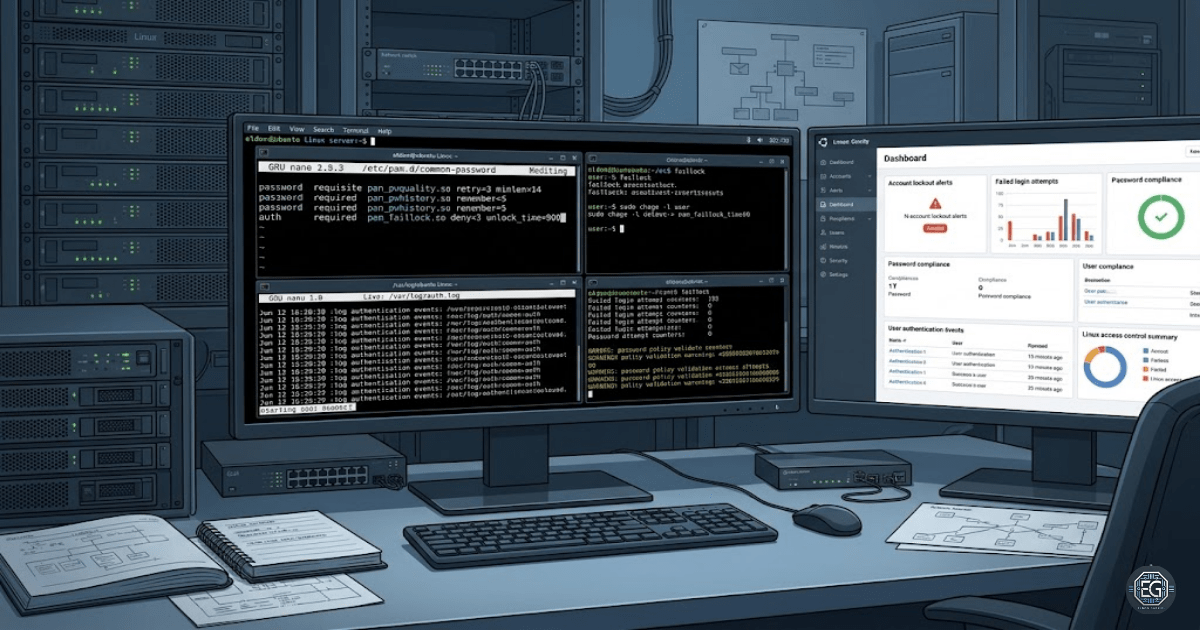 REPORT – Linux Hardening: PAM Authentication & Account Policy Enforcement – v1.0.0