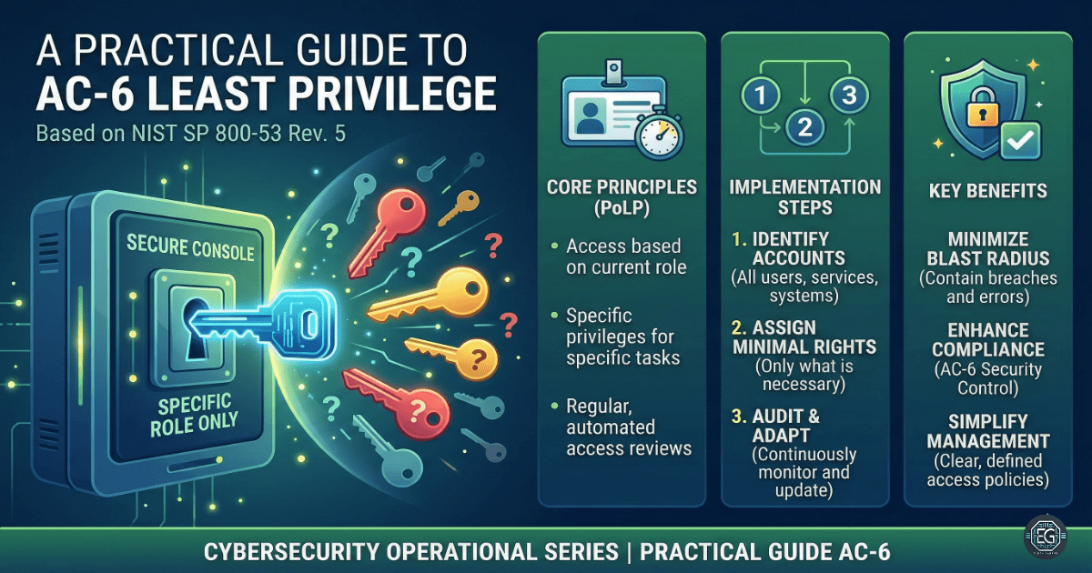 Applying Least Privilege in Risk Assessment (NIST SP 800-53 AC-6)