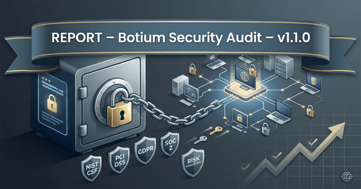 REPORT – Botium Security Audit – v1.1.0