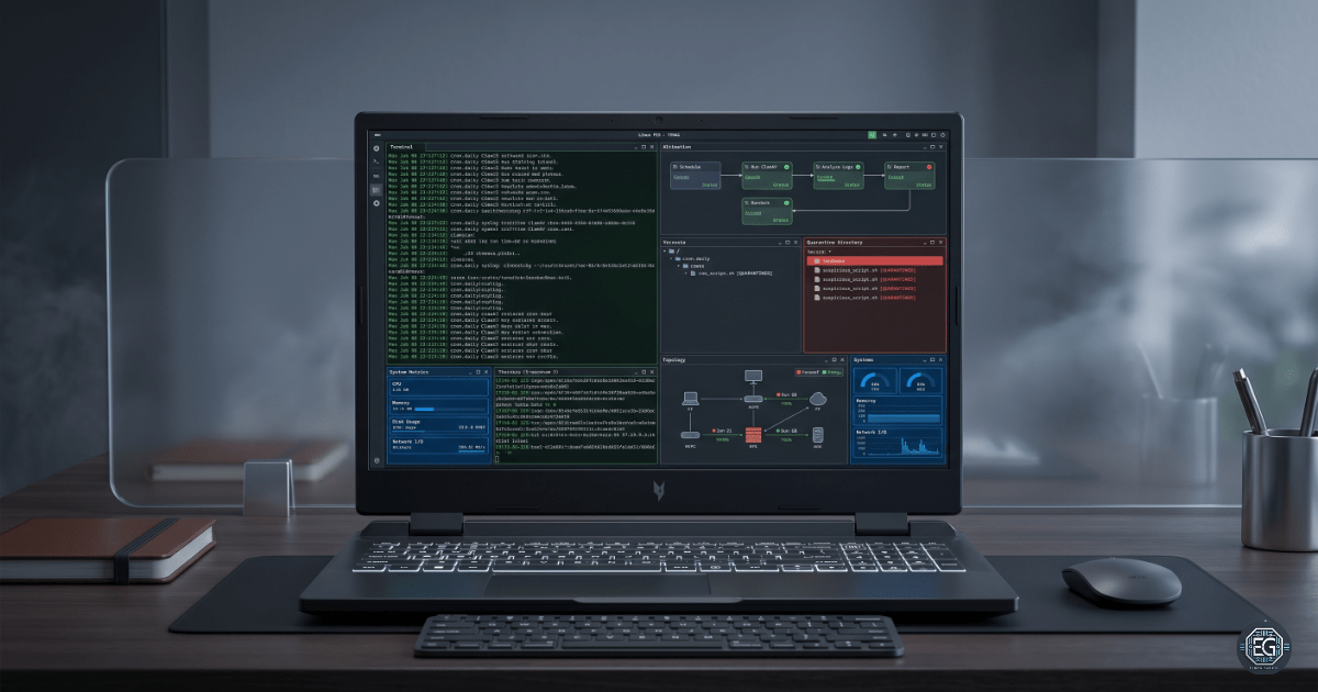 REPORT – Linux Automation: ClamAV Security & System Maintenance – v1.0.0