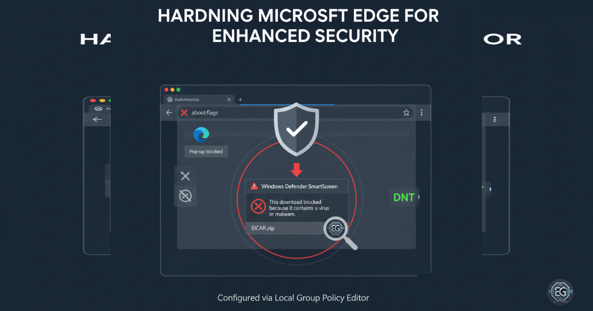 Apply Best Practices to Harden Microsoft Edge Against Known Weaknesses