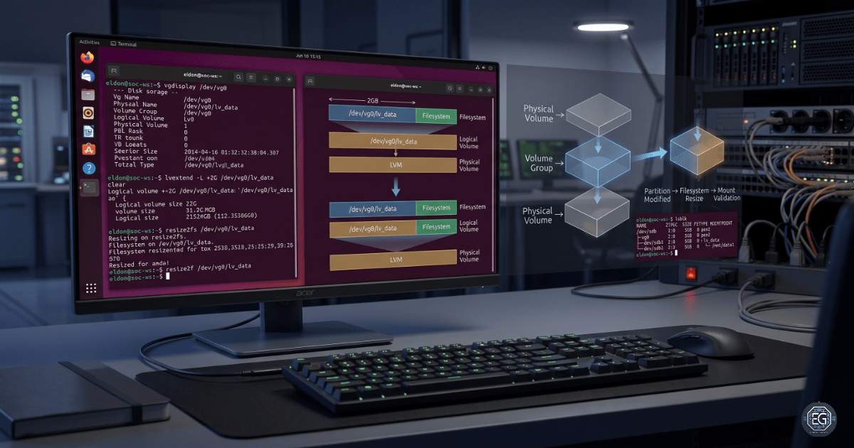 REPORT – Linux Admin: LVM Partition Expansion – v1.0.0