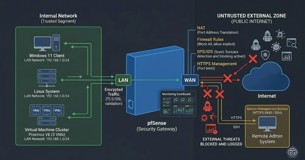 REPORT – pfSense Infrastructure Framework and Hardening – v1.0.0