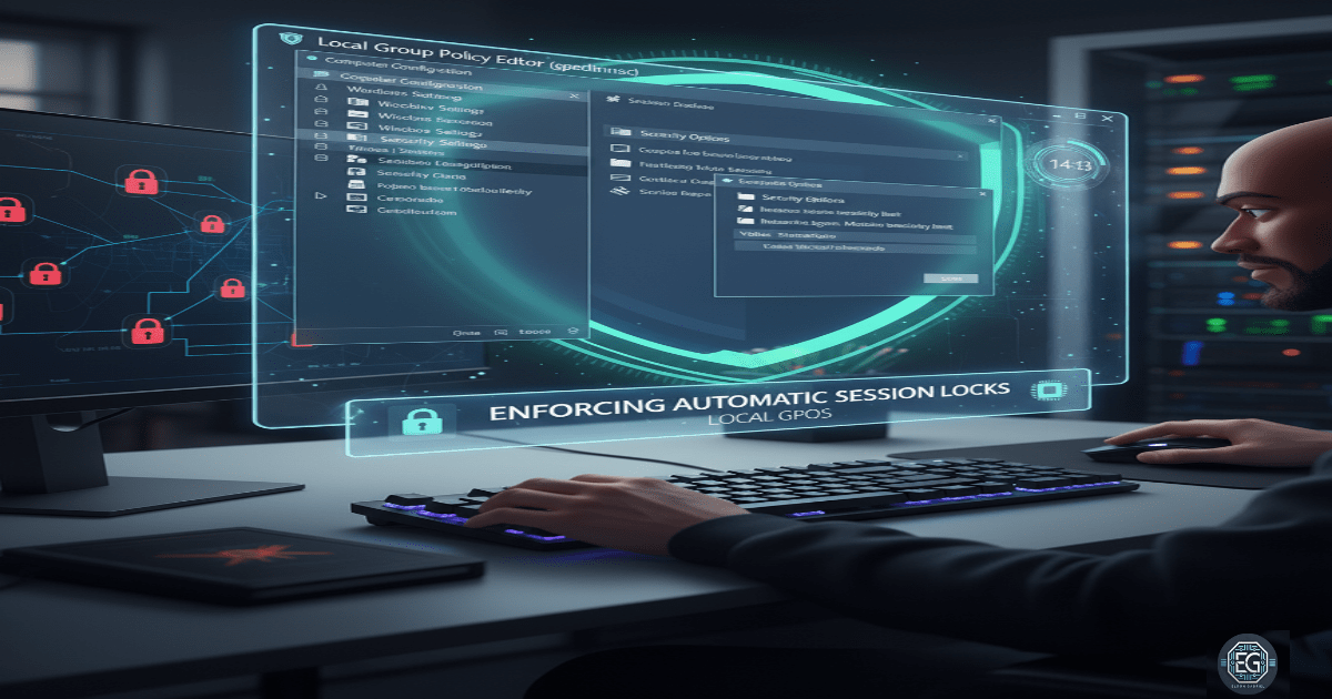 Deploying User Session Lock Policies on a Single Machine