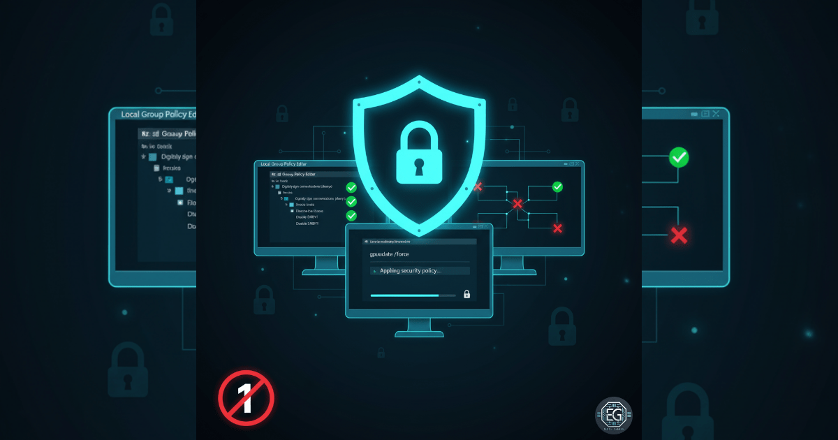 Deploying Local Group Policy to Harden SMB Sessions