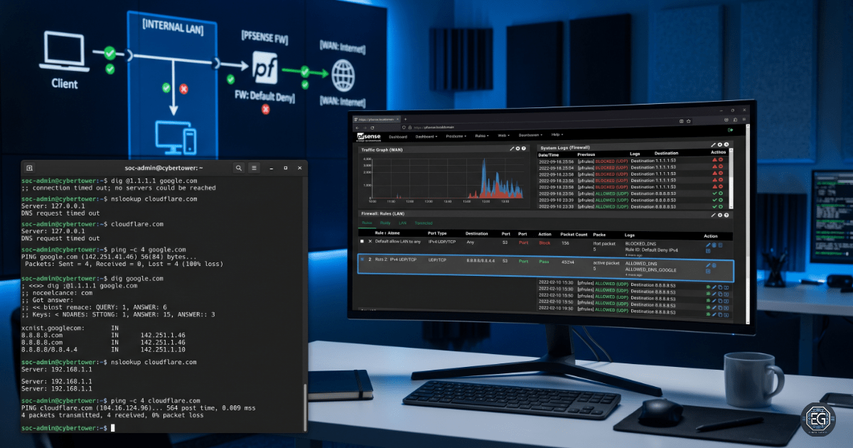 REPORT – Troubleshooting pfSense DNS Resolution – v1.0.0