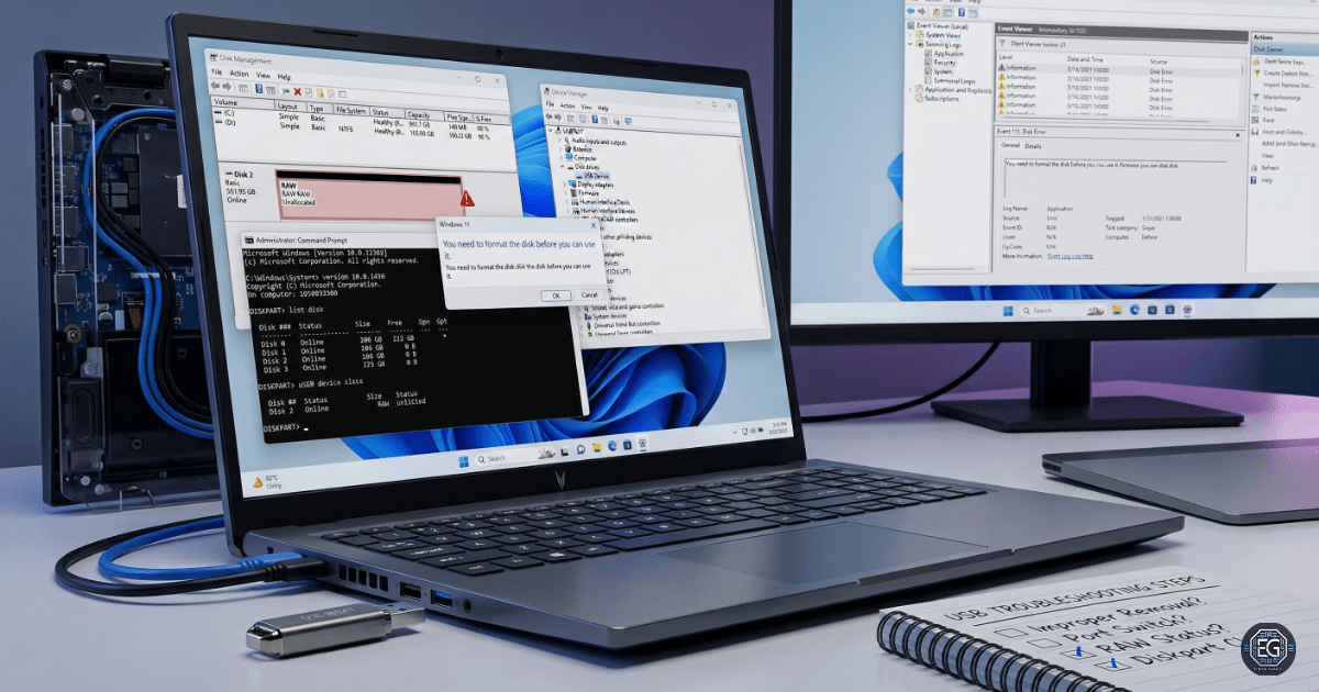 REPORT – USB Filesystem Corruption Due to Improper Removal – v1.0.0