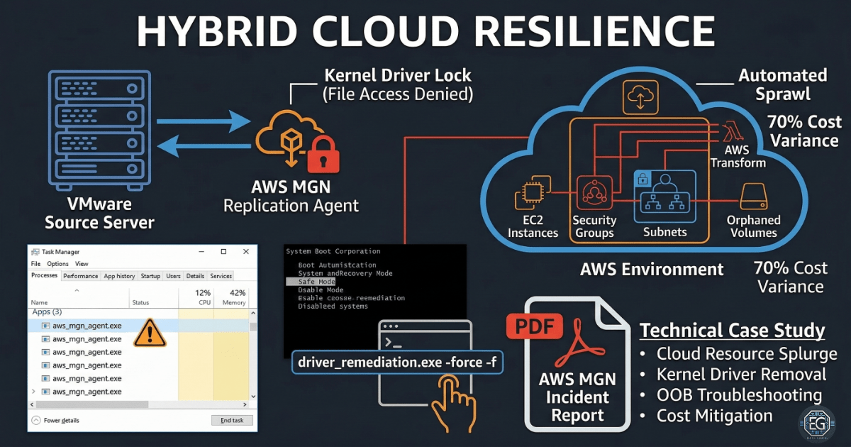 Resolving AWS MGN Agent Removal Issues After VMware to EC2 Migration